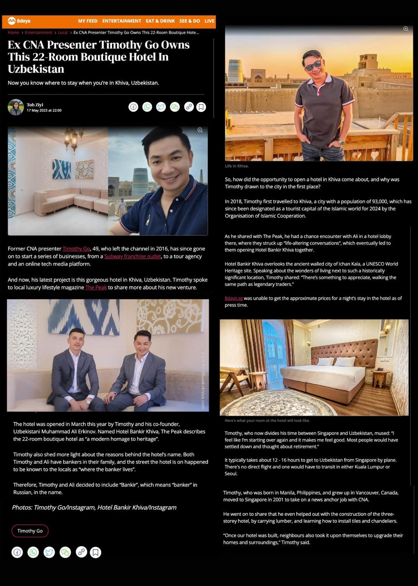 Hotel Bankir Χίβα Εξωτερικό φωτογραφία